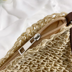 Sac bandoulière femme tressé à la main - Linaé
