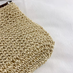 Sac bandoulière femme tressé à la main - Linaé