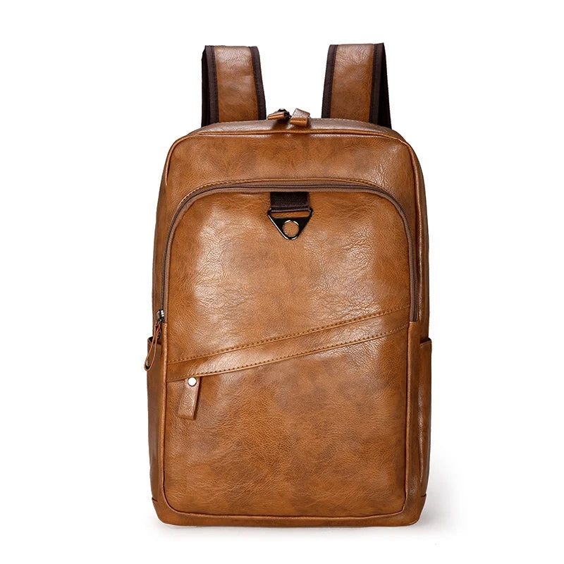 Sac à Dos en Cuir Homme Marron Foncé | Raphaël