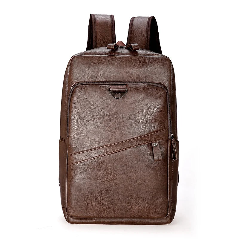 Sac à Dos en Cuir Homme Marron Foncé | Raphaël
