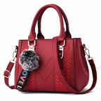 Sac bandoulière femme en similicuir multi-poche -Veana