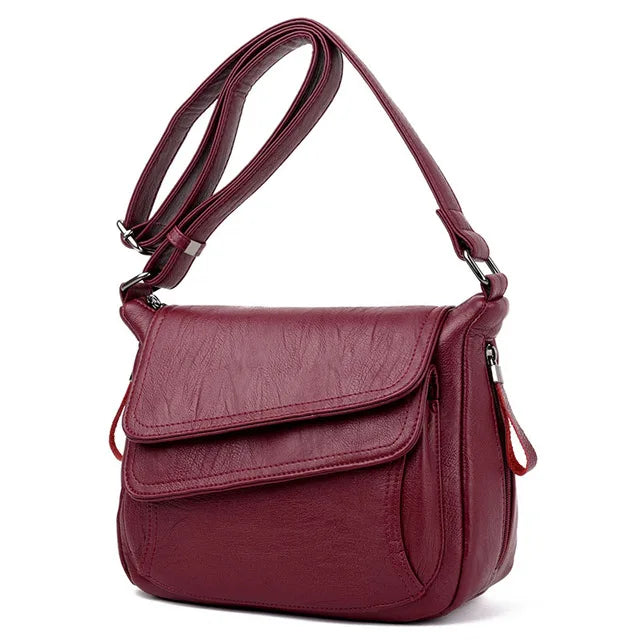 Sac bandoulière en similicuir pour femme - Kaira