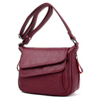 Sac bandoulière en similicuir pour femme - Kaira
