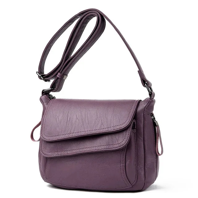 Sac bandoulière en similicuir pour femme - Kaira