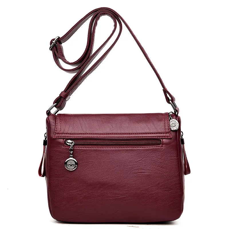 Sac bandoulière en similicuir pour femme - Kaira