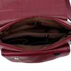 Sac bandoulière en similicuir pour femme - Kaira