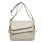 Sac bandoulière en similicuir pour femme - Kaira