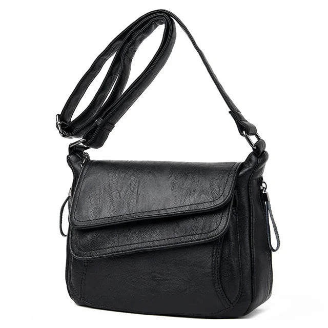 Sac bandoulière en similicuir pour femme - Kaira