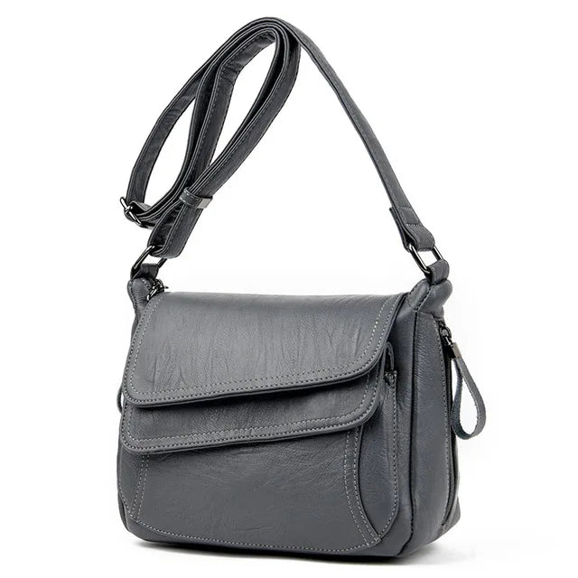 Sac bandoulière en similicuir pour femme - Kaira