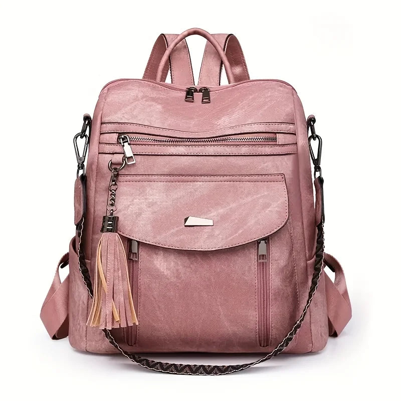 Sac à Dos Femme Grande Capacité Marron | Camille II