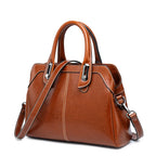 Sac bandoulière femme en cuir élégant et spacieux - Kayla
