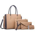 Sac bandoulière femme en similicuir 4 Pièces - Lysa