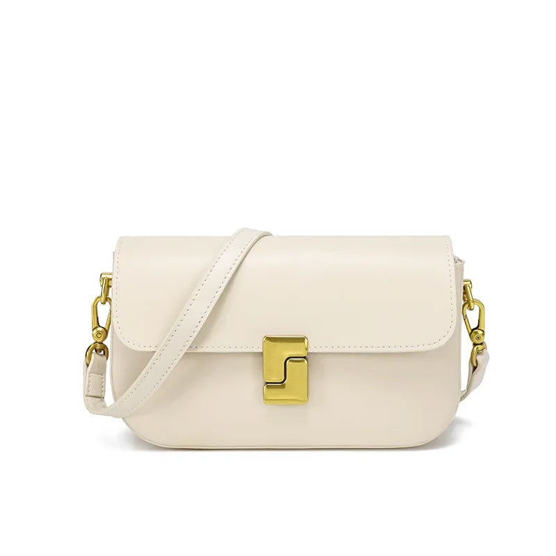 Sac Bandoulière Femme en similicuir à Fermoir Métallique - Milano