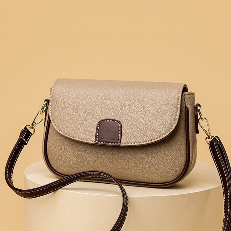 Sac bandoulière femme en similicuir petit design élégant - Syn
