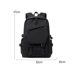 Sac à Dos Unisexe Ordinateur 15" Noir | Léo