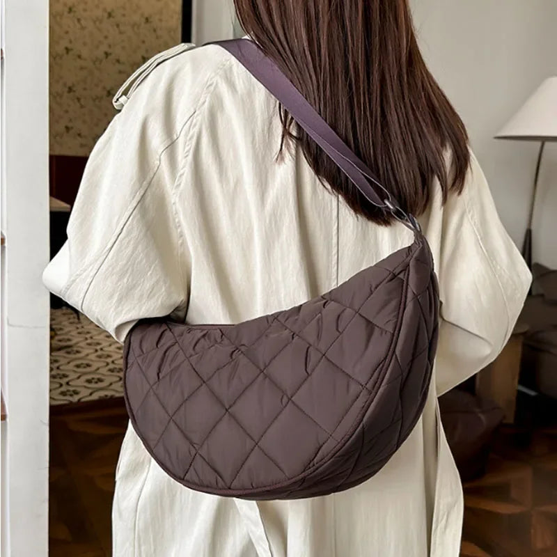 Sac Bandoulière demi Lune femme grande capacité - Sevan