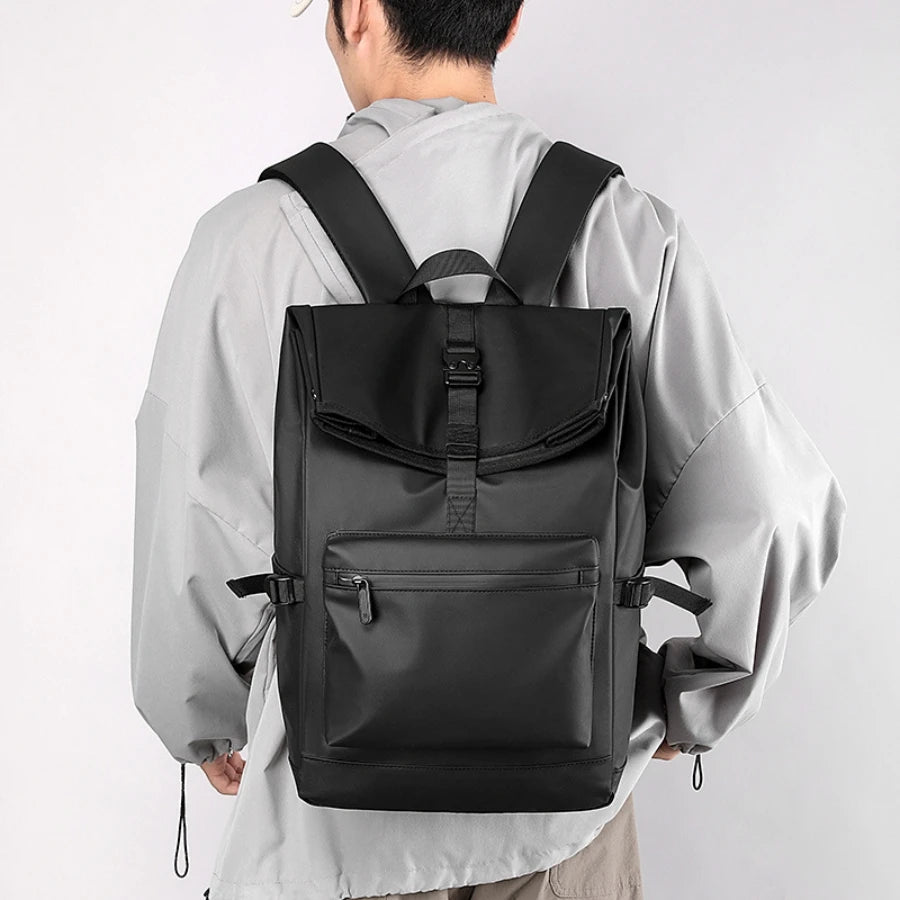 Sac à Dos Ordinateur 17" Homme Noir | Hugo