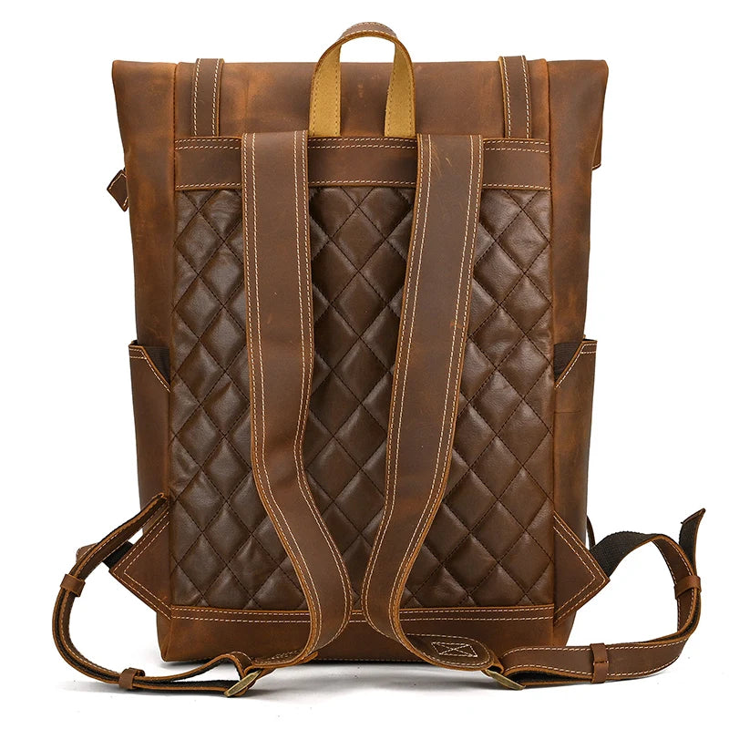 Sac à Dos Cuir Homme Marron Vintage | Arthur