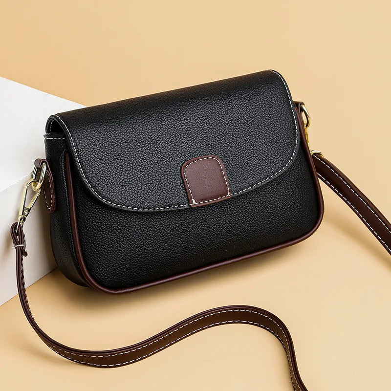 Sac bandoulière femme en similicuir petit design élégant - Syn