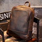 Sac à Dos Cuir Homme Femme Marron Vintage | Hugo II