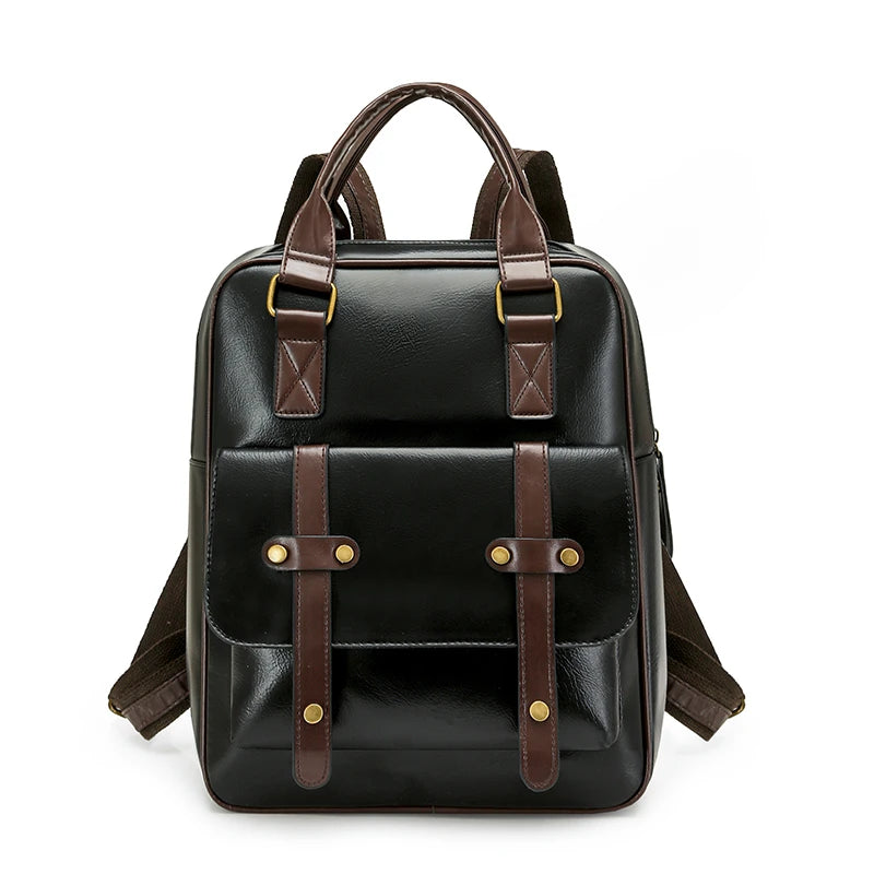 Sac à Dos Femme Style Vintage Marron | Margaux