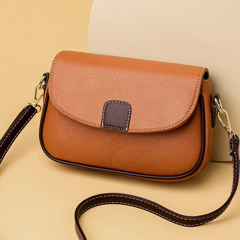 Sac bandoulière femme en similicuir petit design élégant - Syn