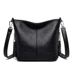 Sac bandoulière femme en similicuir grande capacité - Lara