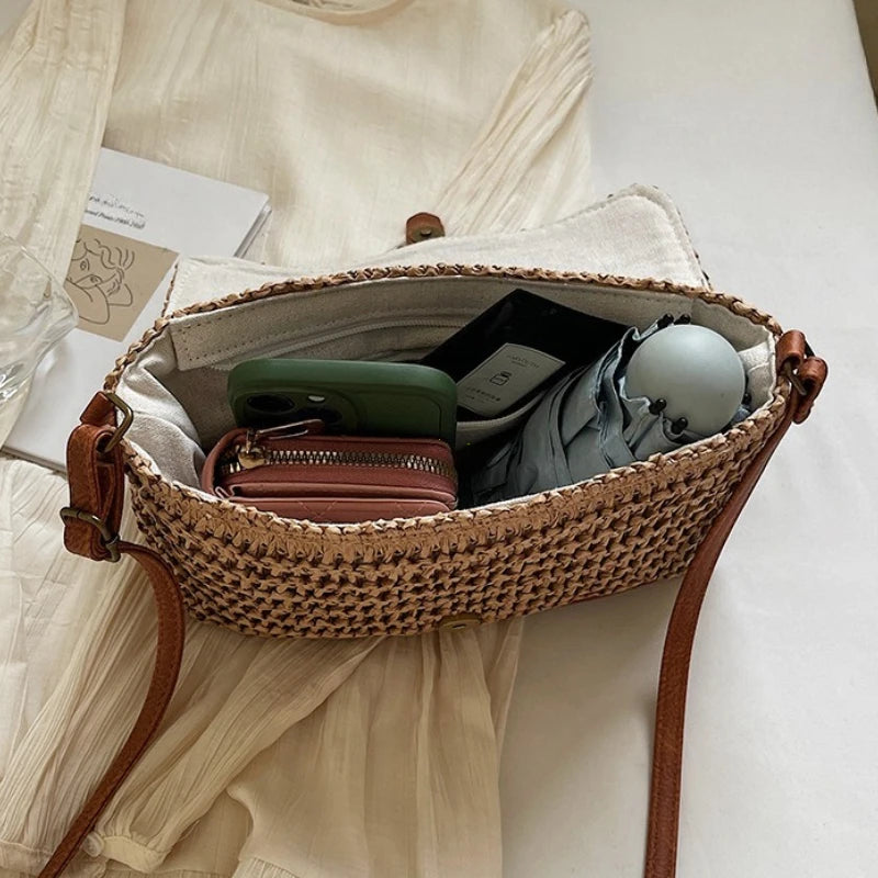 Sac Bandoulière femme tressé - Celya