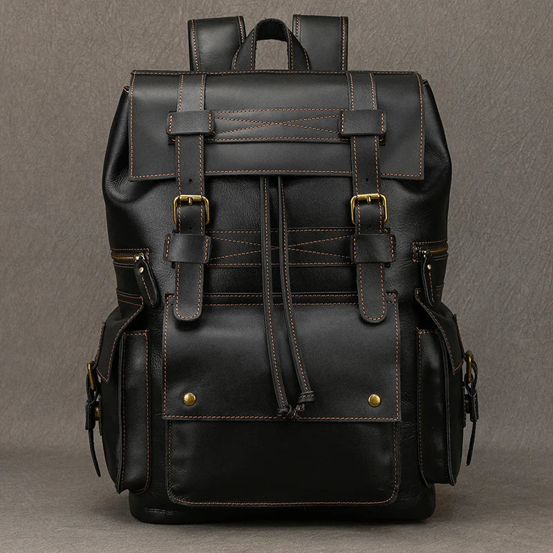 Sac à Dos Cuir Homme Marron | Bastien