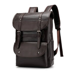 Sac à Dos Homme Cuir Marron Foncé  | Alex