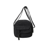Sac bandoulière femme en velours côtelé avec poches pour usage quotidien - Cordea
