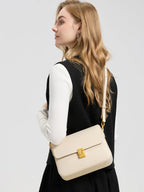 Mini sac bandoulière en similicuir carré - Livia