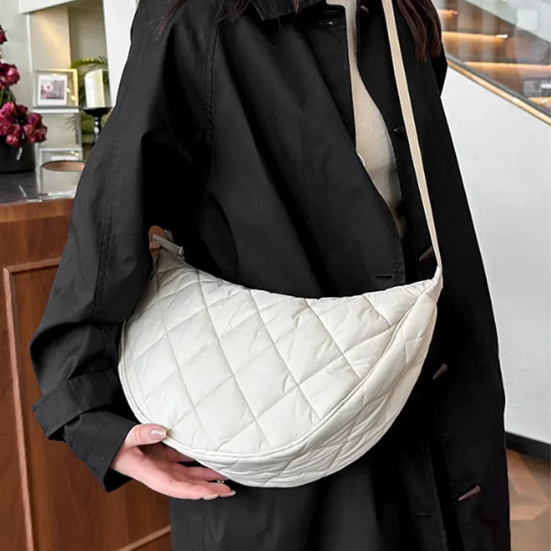 Sac Bandoulière demi Lune femme grande capacité - Sevan