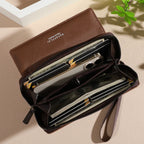 Portefeuille femme en similicuir grand compagnon - Lora