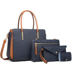 Sac bandoulière femme en similicuir 4 Pièces - Lysa