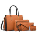 Sac bandoulière femme en similicuir 4 Pièces - Lysa