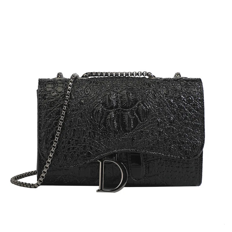 Sac bandoulière femme élégant à chaîne pour soirées et événements - Noctara