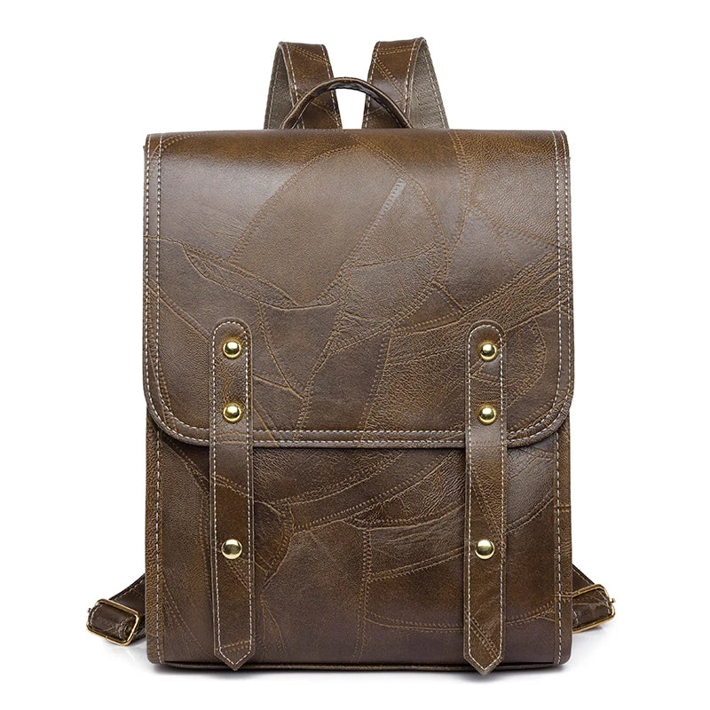 Sac à Dos Femme Élégant Marron | Iris