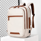 Sac à Dos Ordinateur Unisexe 16" Beige | Éliot