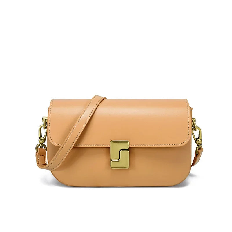 Sac Bandoulière Femme en similicuir à Fermoir Métallique - Milano