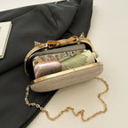 Sac bandoulière femme de soirée à paillettes avec chaîne élégante - Lumièra