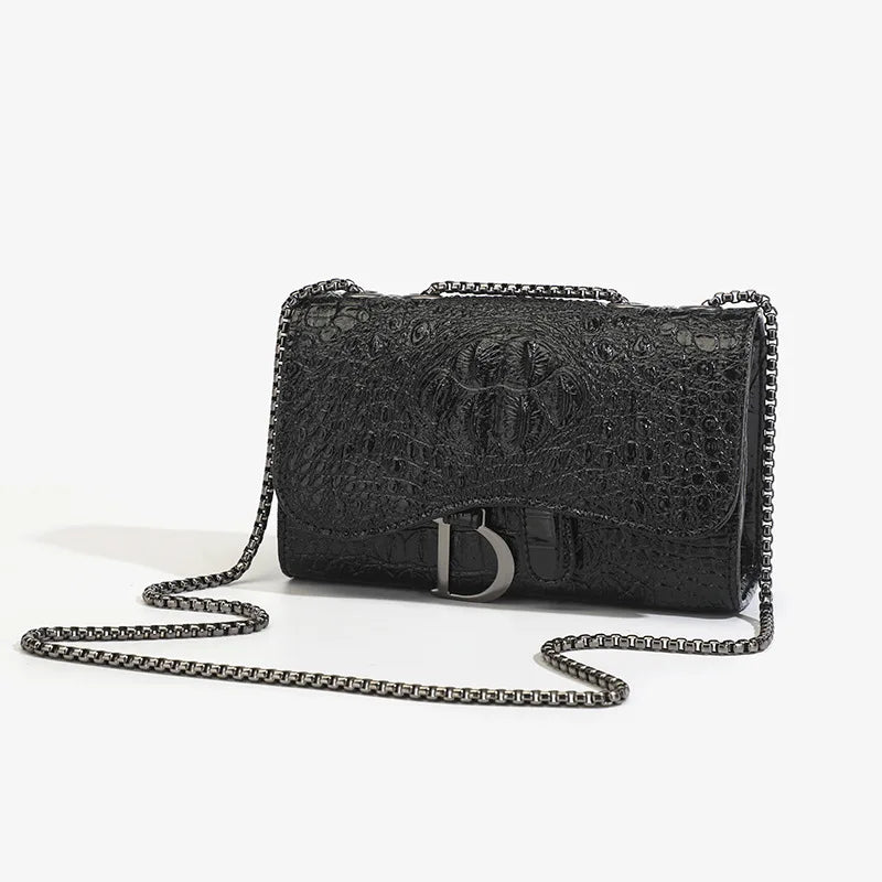 Sac bandoulière femme élégant à chaîne pour soirées et événements - Noctara