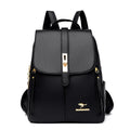 Sac à Dos en Cuir Femme Noir | Sofia
