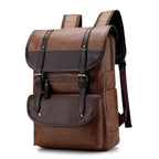 Sac à Dos Homme Cuir Marron Foncé  | Alex