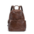 Sac à Dos Cuir Femme Marron | Élise