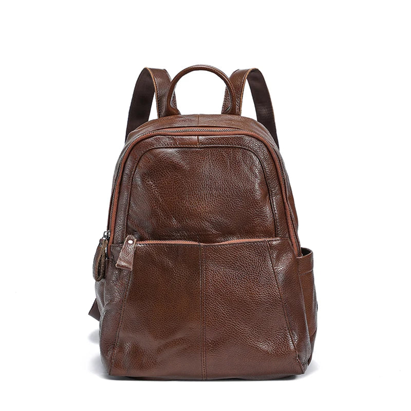 Sac à Dos Cuir Femme Marron | Élise