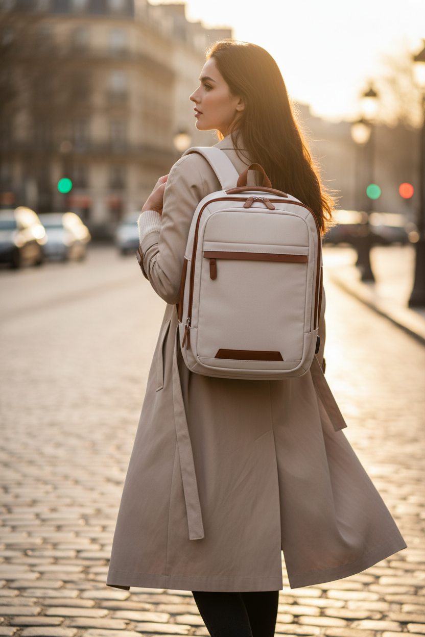 Beige femme