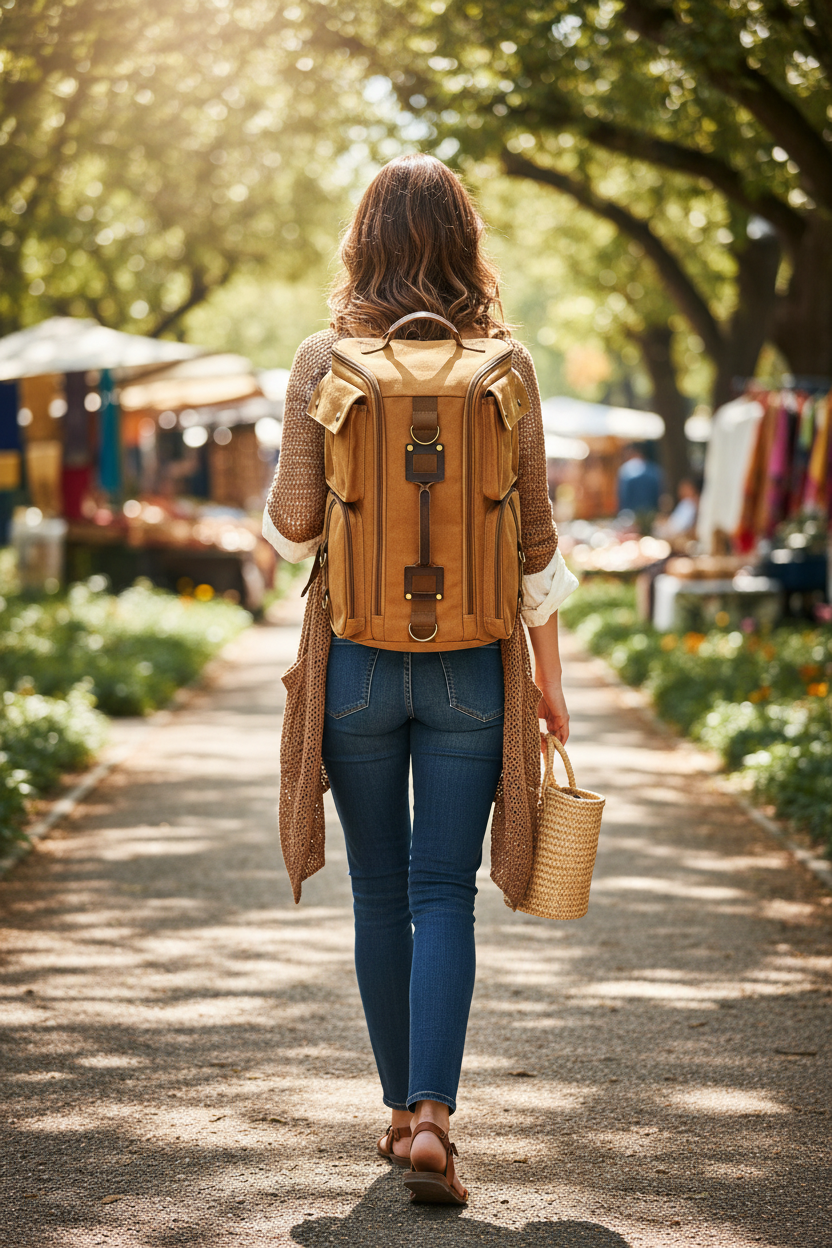 Canvas cylindrique femme 30