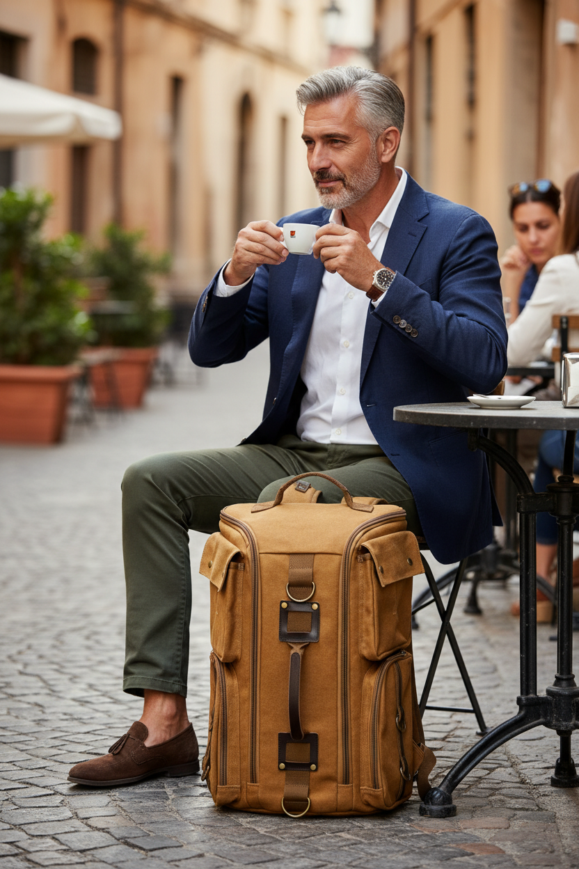 Canvas cylindrique homme 50