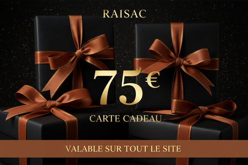 Carte cadeau RAISAC 75€
